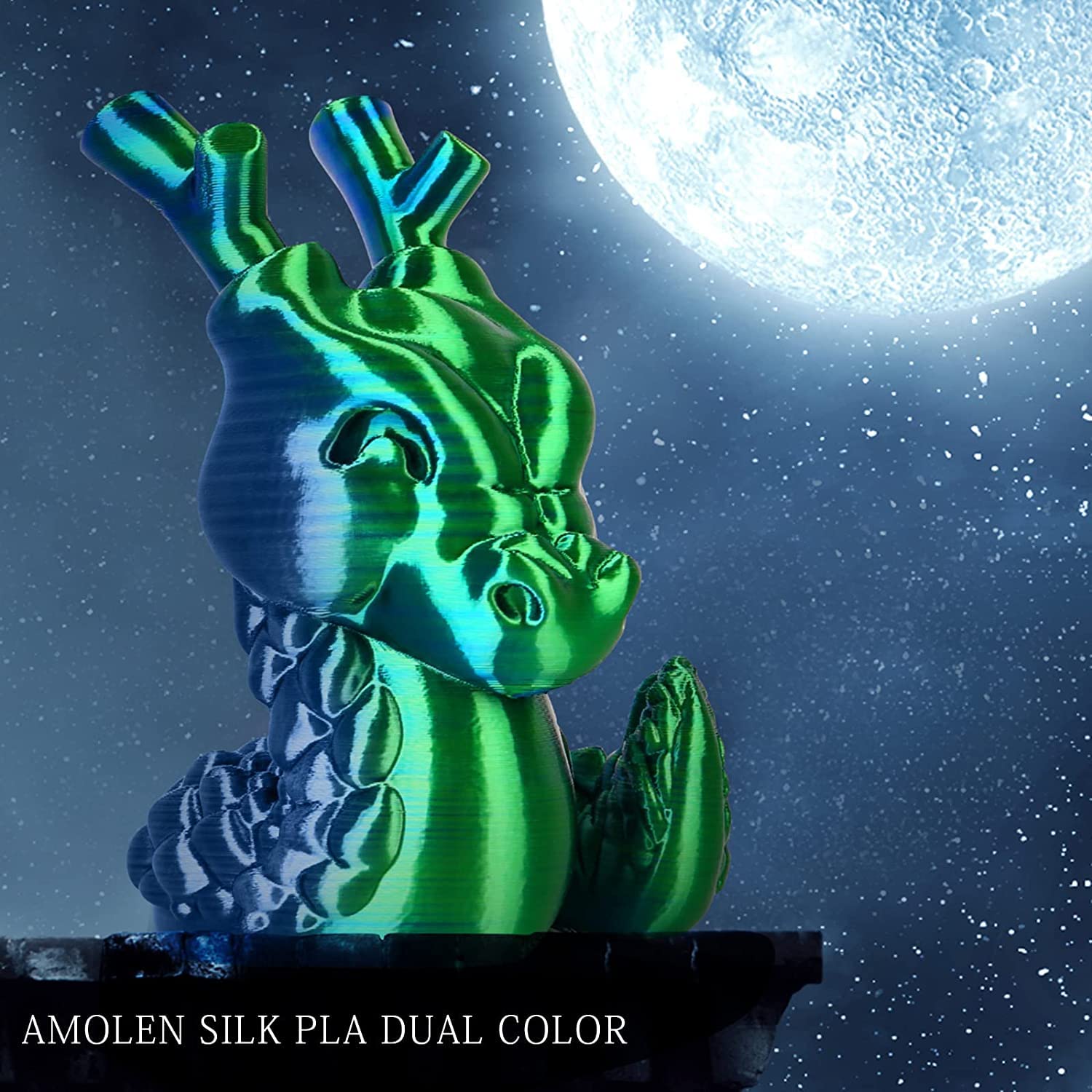 Silk Dual Color PLA Filament