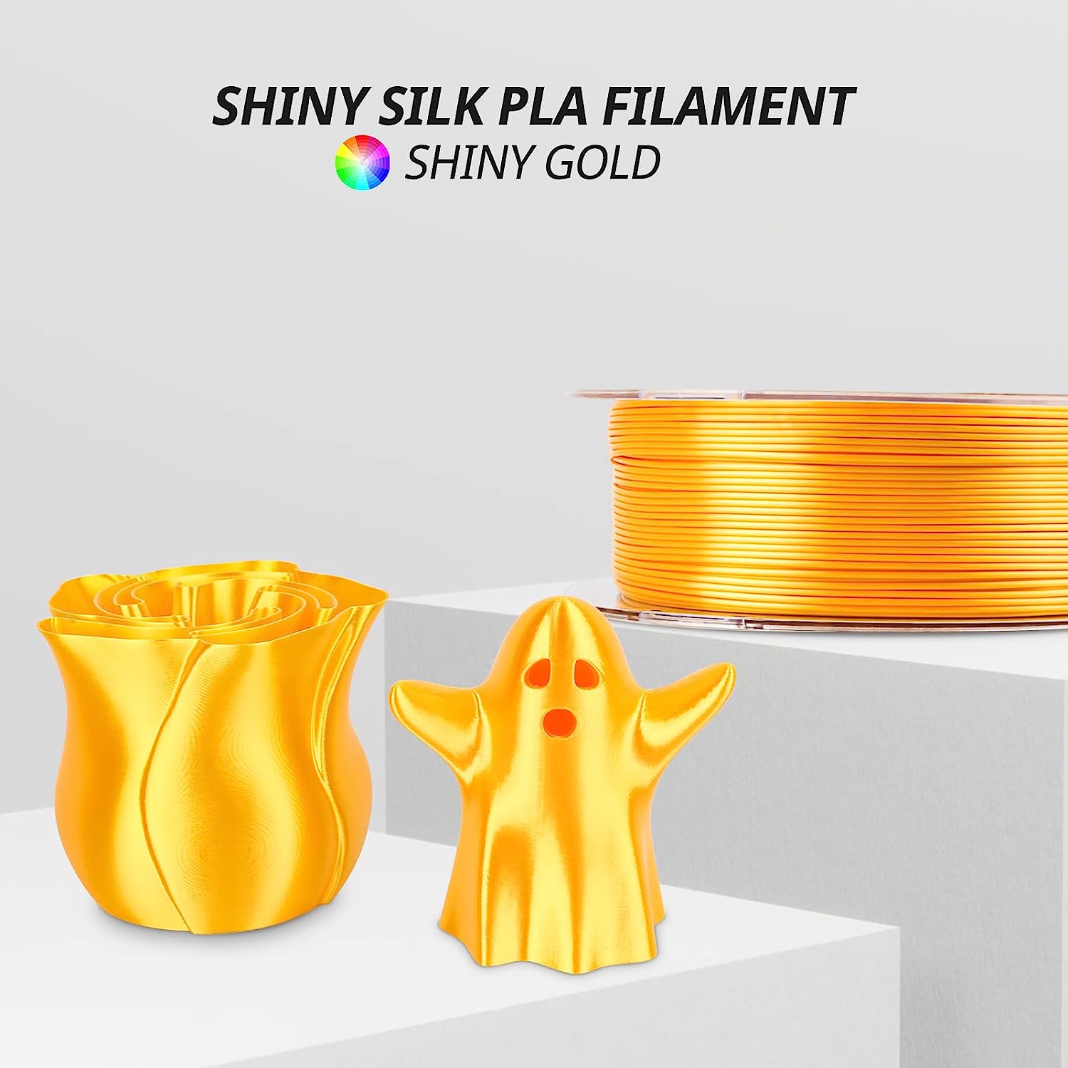 Silk Standard PLA Filament, 1.75mm