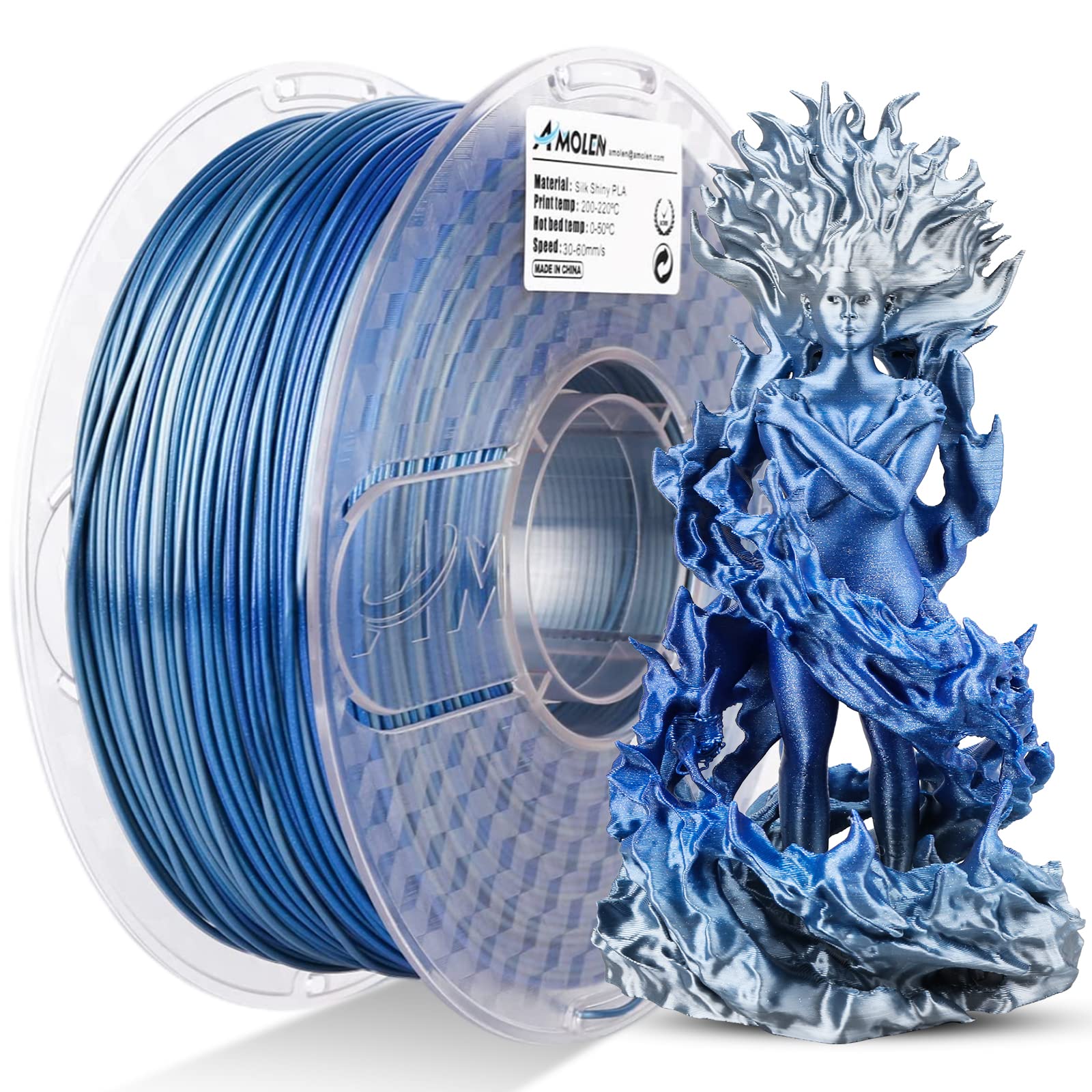 Silk Shiny Gradient PLA Filament