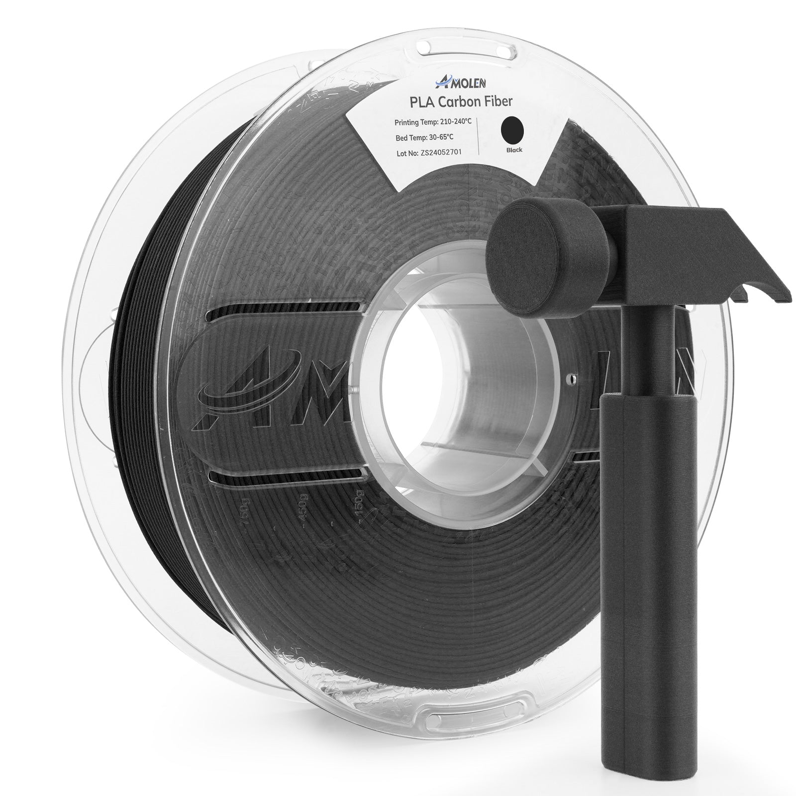 PLA Carbon Fiber Filament, 1.75mm – Amolen