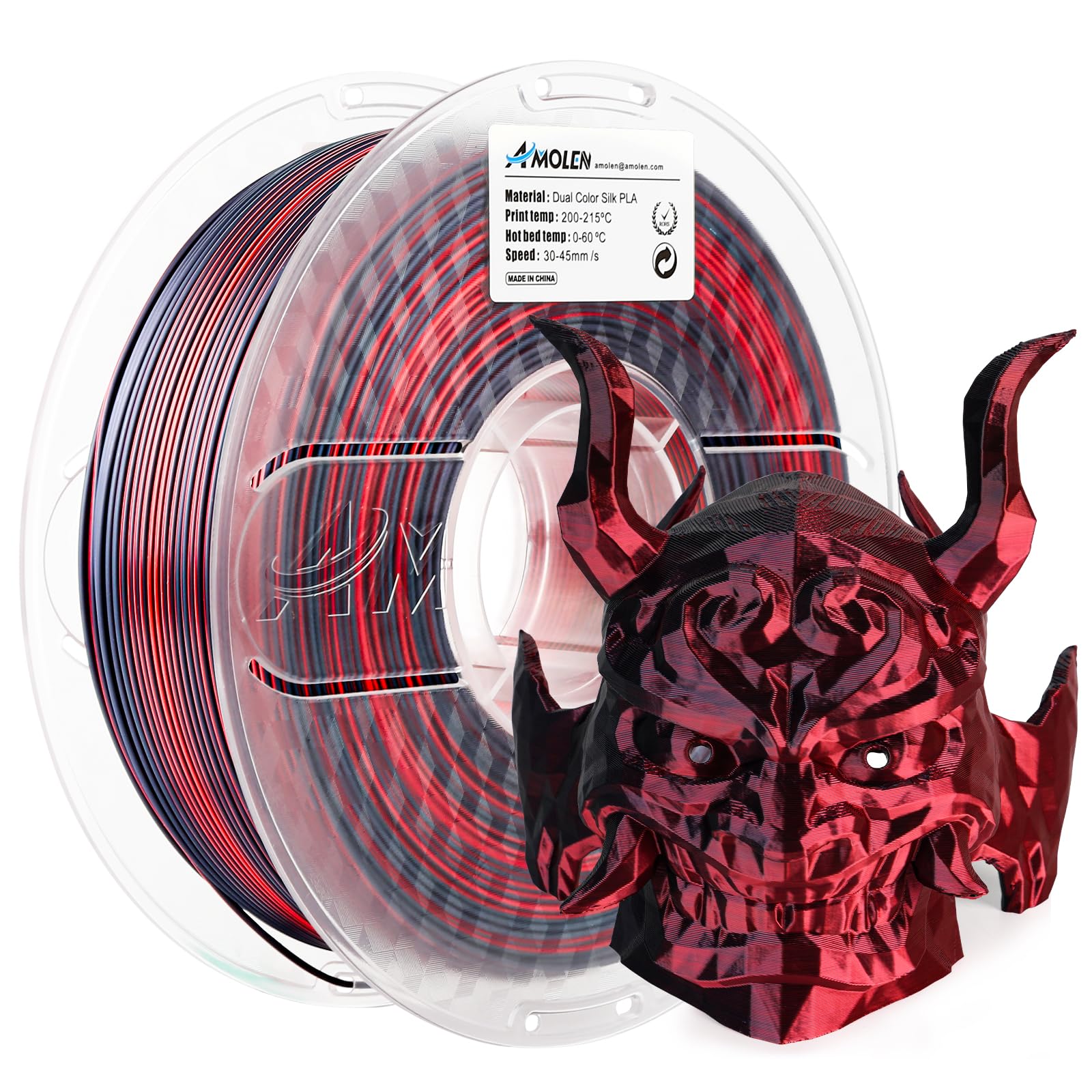 Silk Dual Color PLA Filament