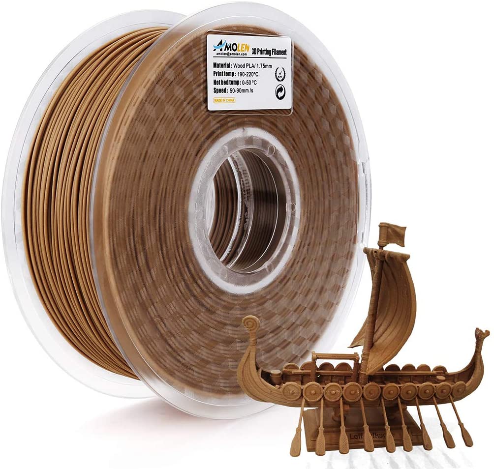 Wood PLA Filament – AMOLEN