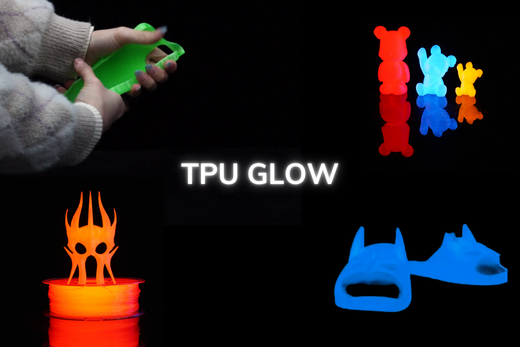 5 Cool Projects You Can Create with TPU Glow Filament