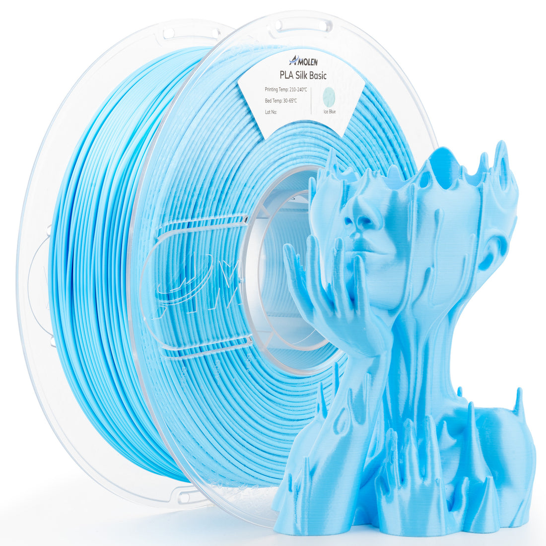 PLA Silk Basic Filament, 1.75mm, 1KG/2.2LB