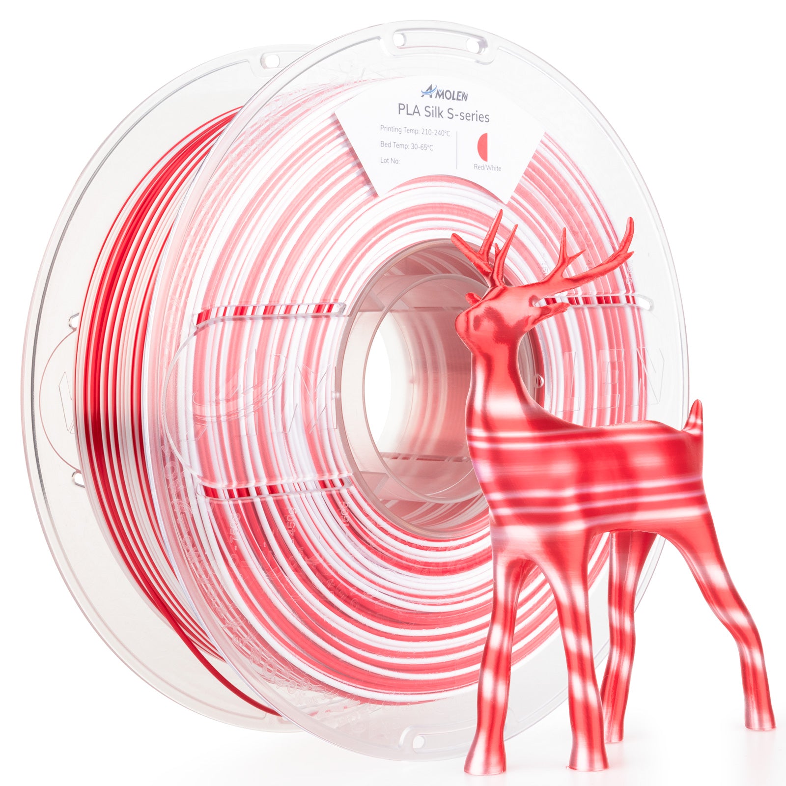 PLA Silk S-Series Filament, 1.75mm, 1KG/2.2LB