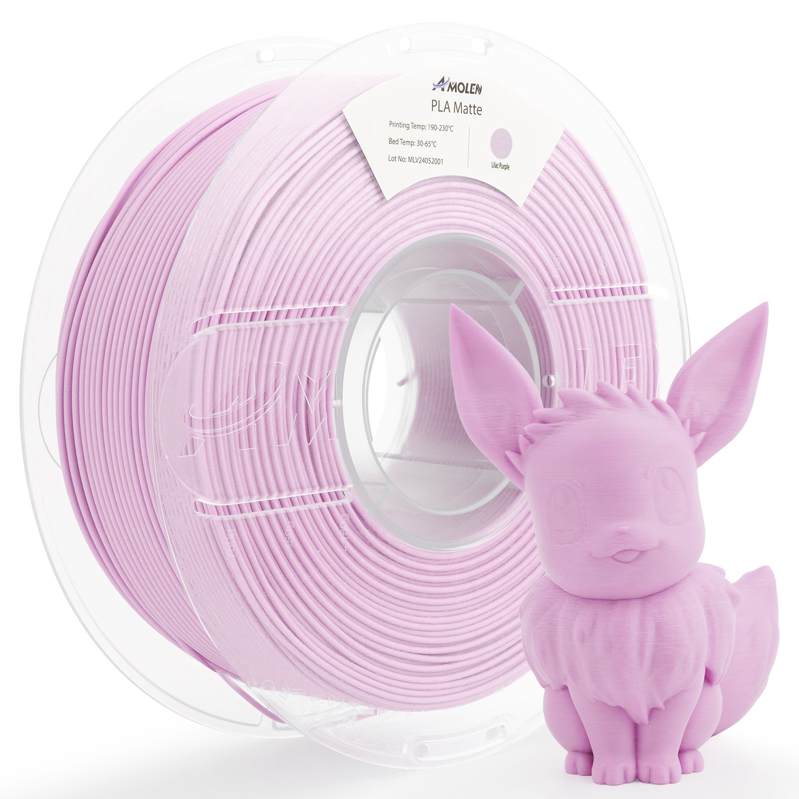 Matte PLA Filament, 1.75mm, 1KG/2.2LB