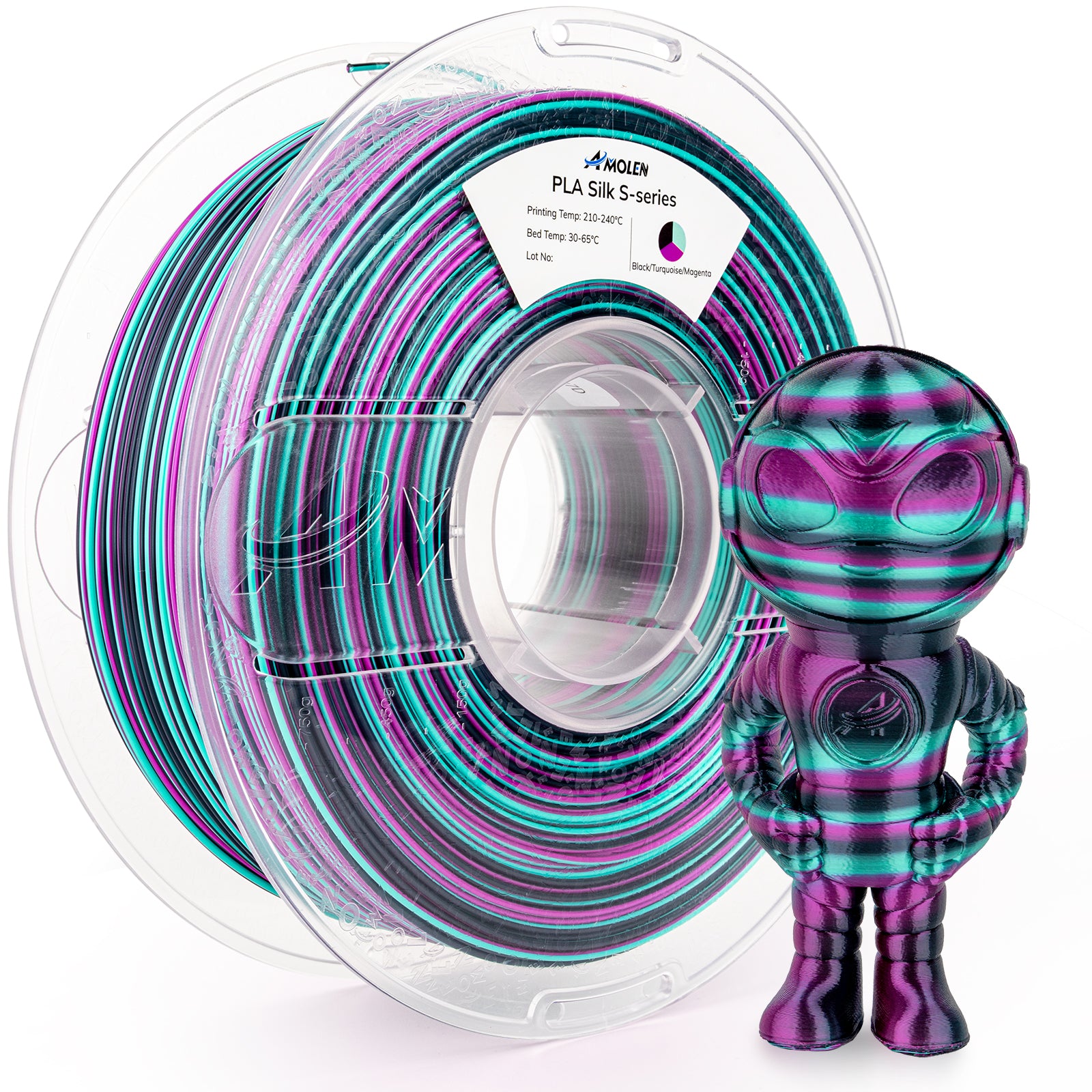 Silk S-Series PLA Filament, 1.75mm