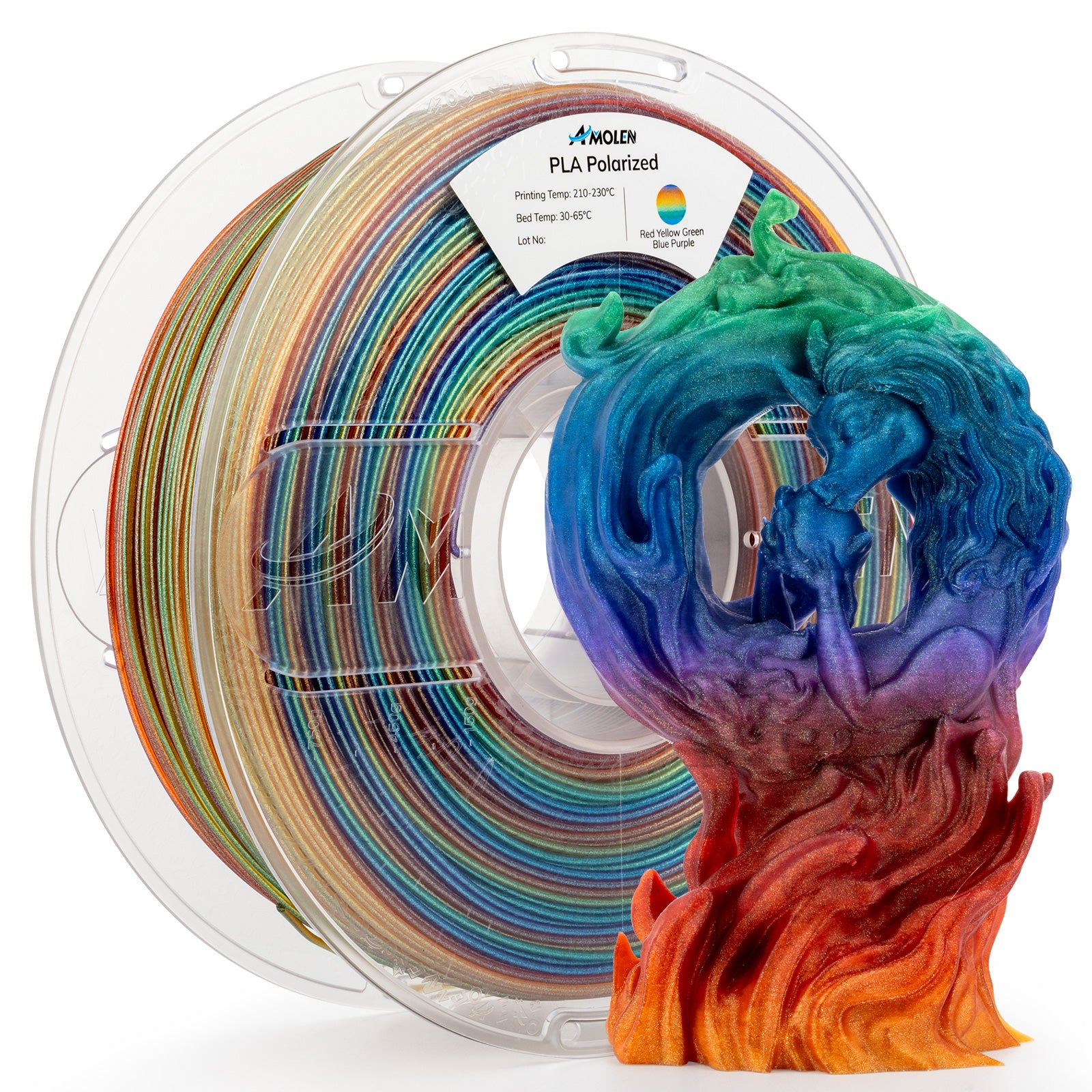 Sparkle &amp; Shiny PLA Filament, 1.75mm