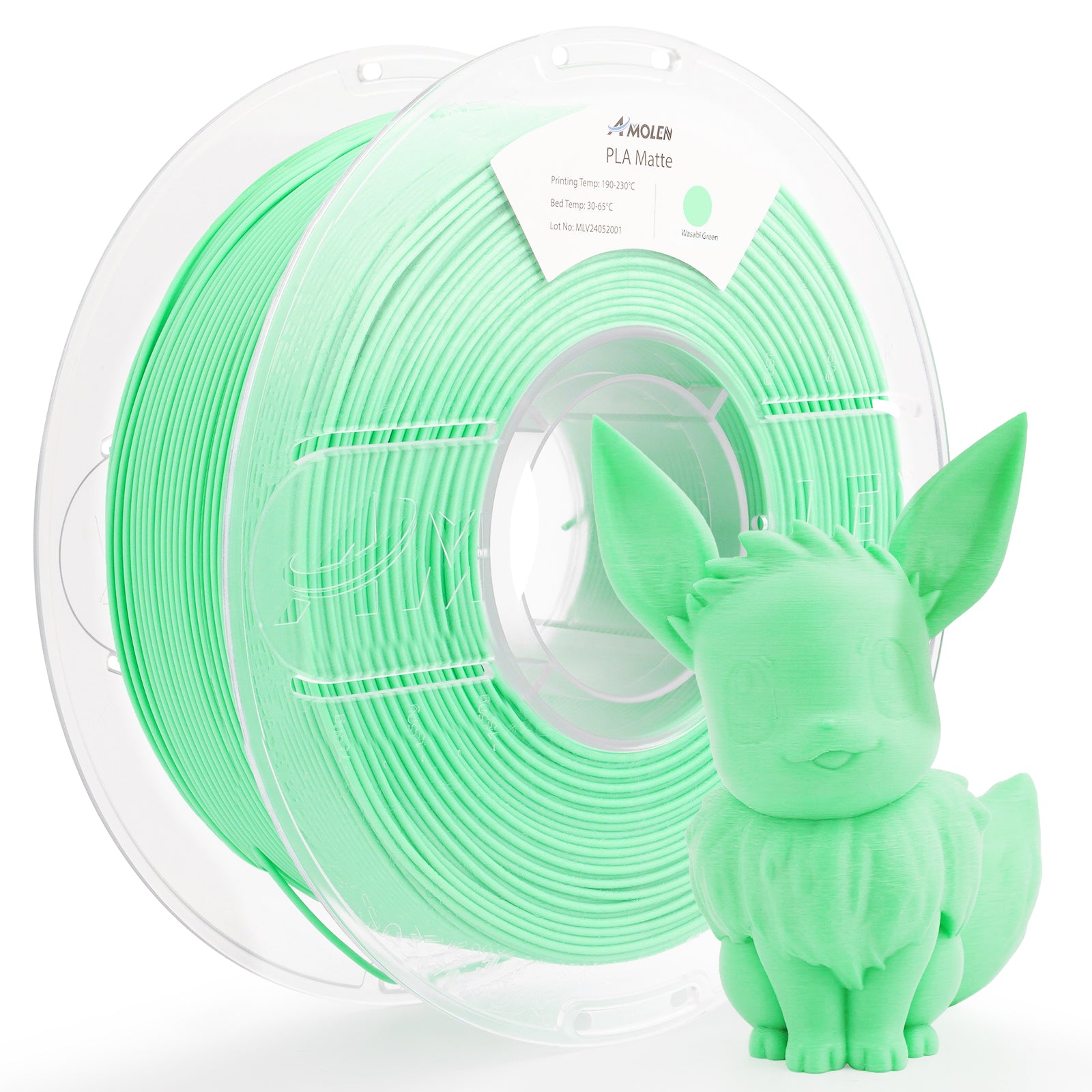 Matte PLA Filament, 1.75mm, 1KG/2.2LB