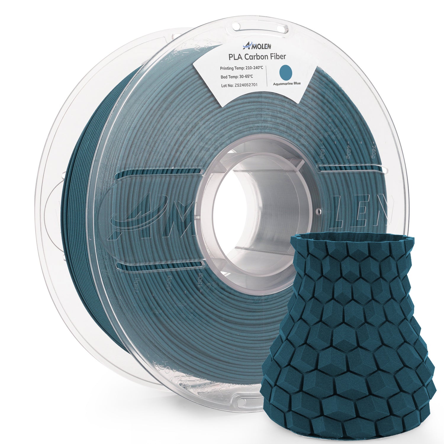 Carbon Fiber PLA Filament, 1.75mm