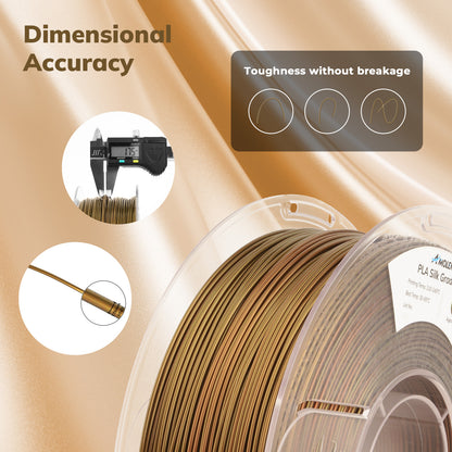 PLA Metal Iron Filament, 1.75mm, 1KG/2.2LB