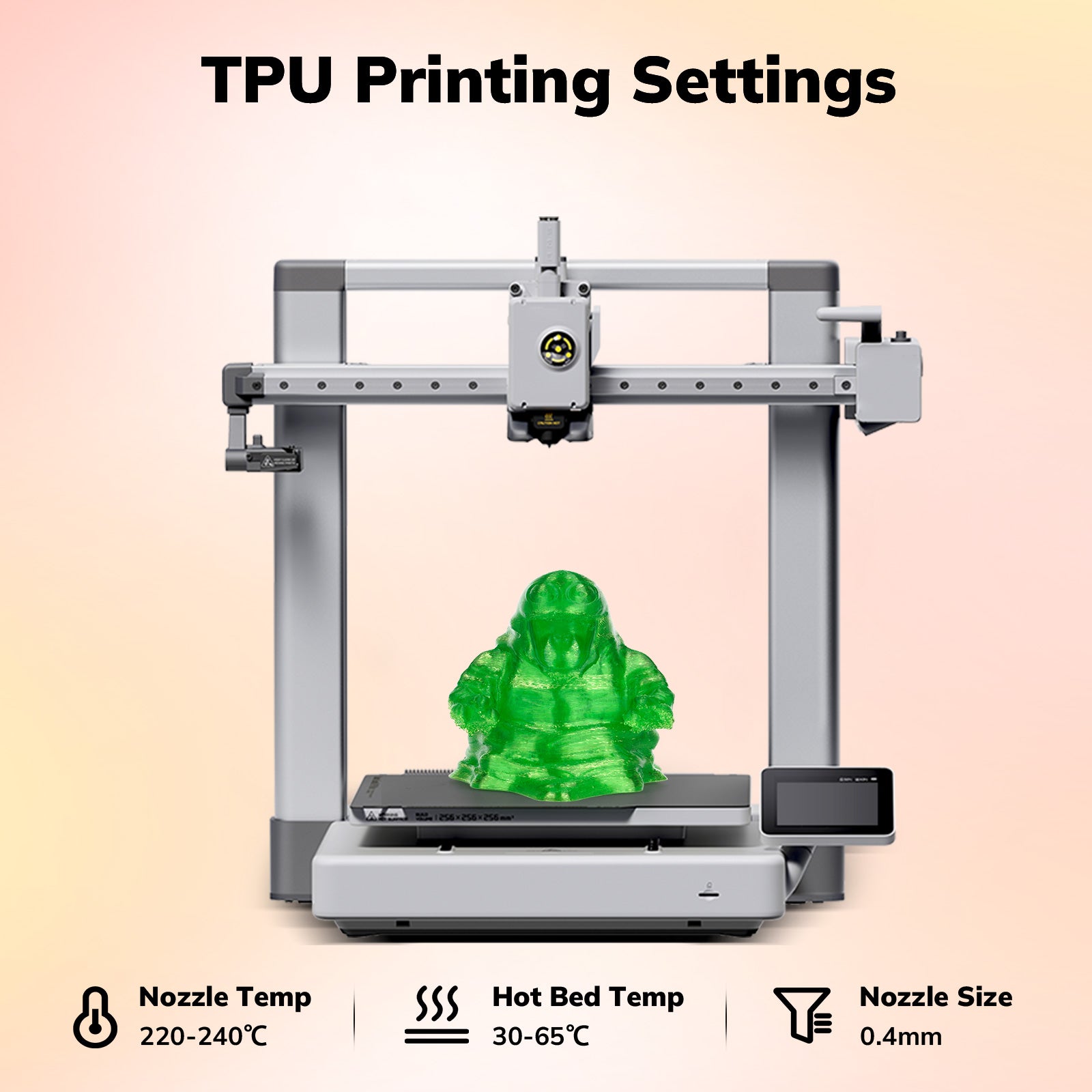 TPU Transparent 1.75mm, 1KG/2.2LB