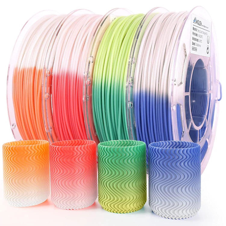 Temp Color Change PLA Filament, 1.75mm