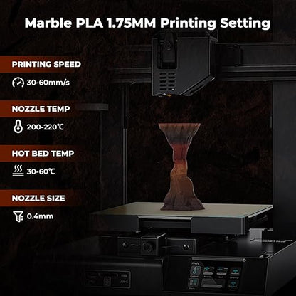 Marble PLA- VARIETY PACK, 200g*4, 1.75MM