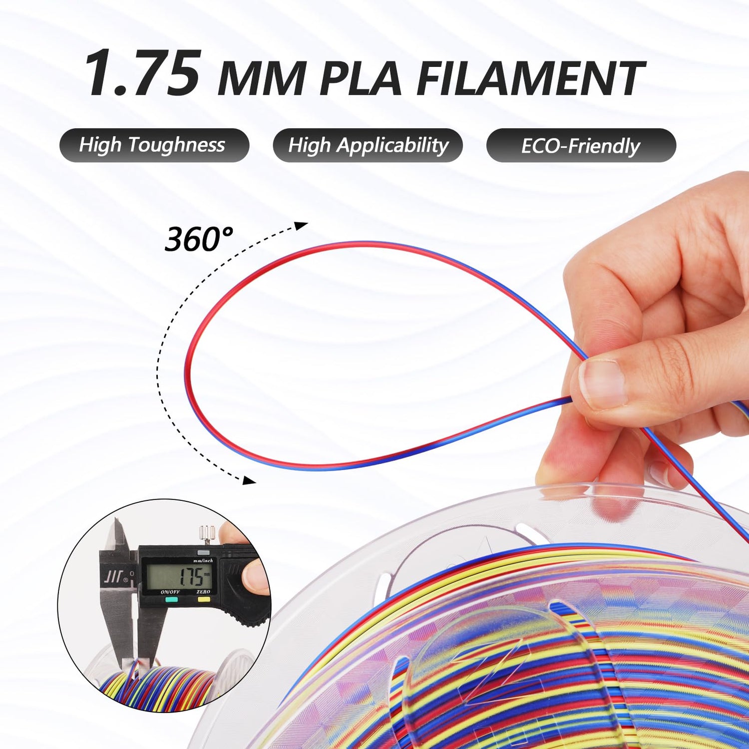 3D Printed Pencil Holder in transparent eco-friendly PLA filament –  Creative Tools blog