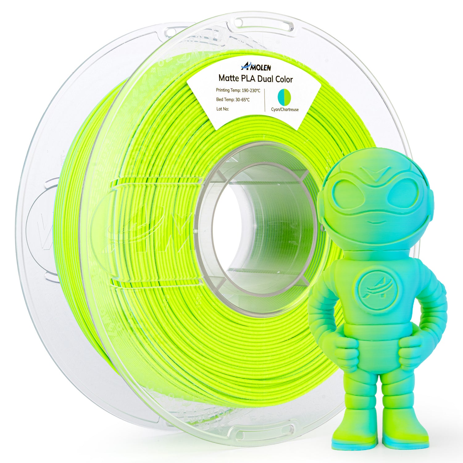 PLA Matte Filament, 1.75mm, 1KG/2.2LB