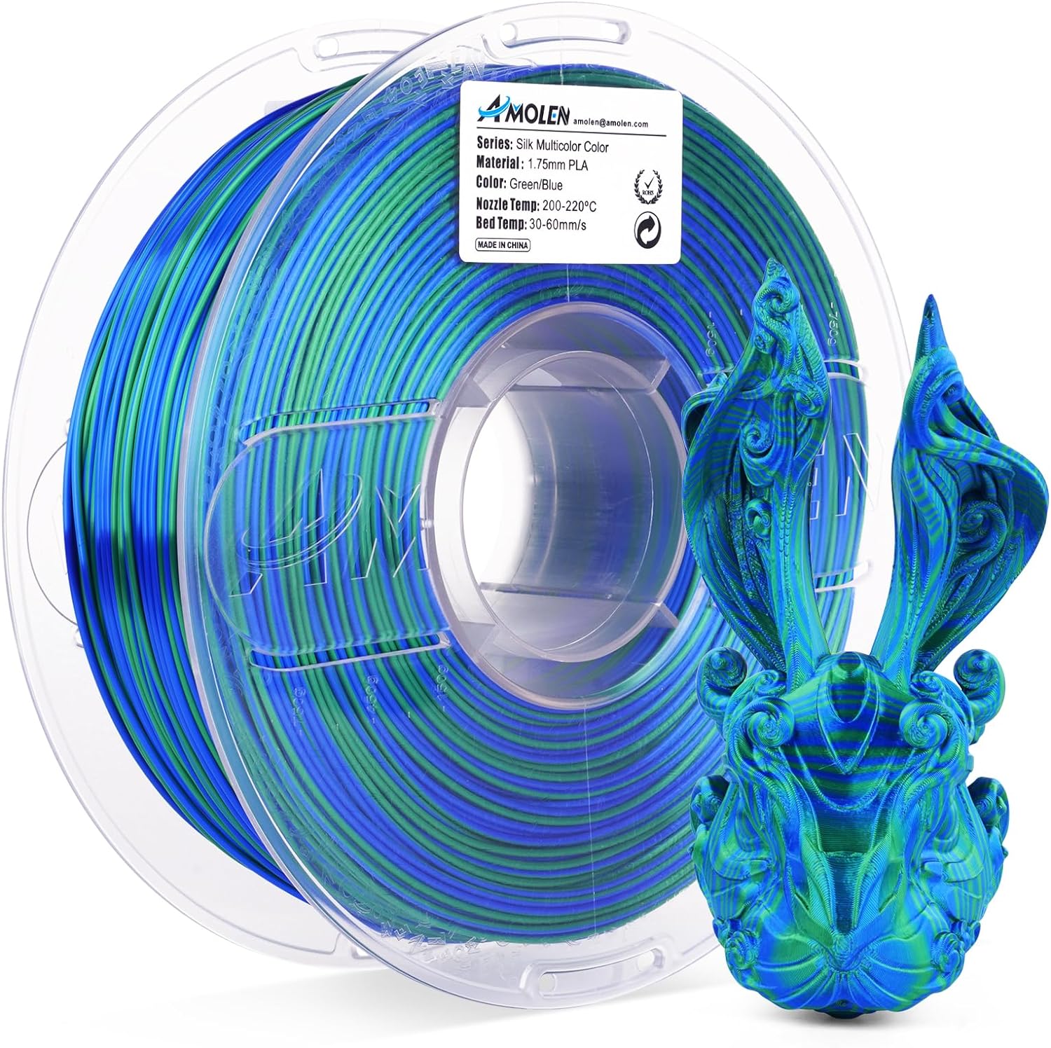 AMOLEN 3D Printer Filaments丨Enjoy a perfect printing experience.