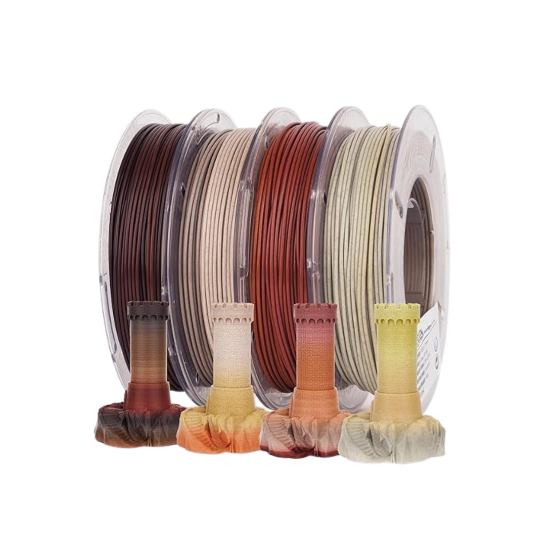 Marble PLA- VARIETY PACK, 200g*4, 1.75MM