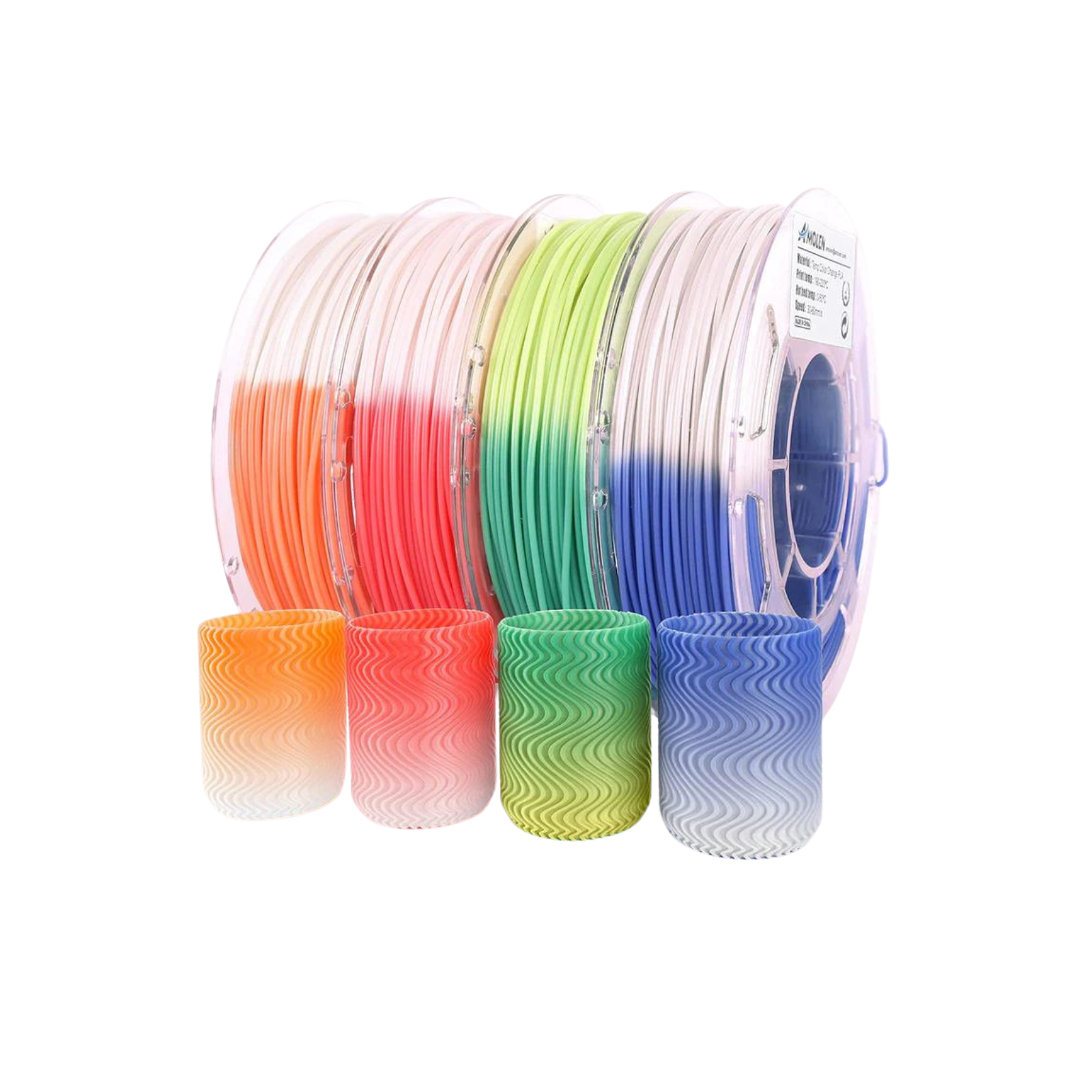 PLA Temperature Color Change Variety Pack (4x200g)