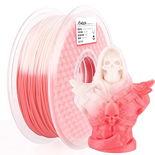 PLA Temperature Color Change 1.75mm, 1KG/2.2LB