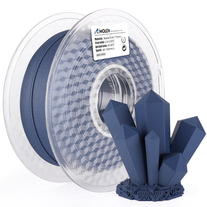 matte pla filament、3d printer filament、3d printing filament、navy blue
