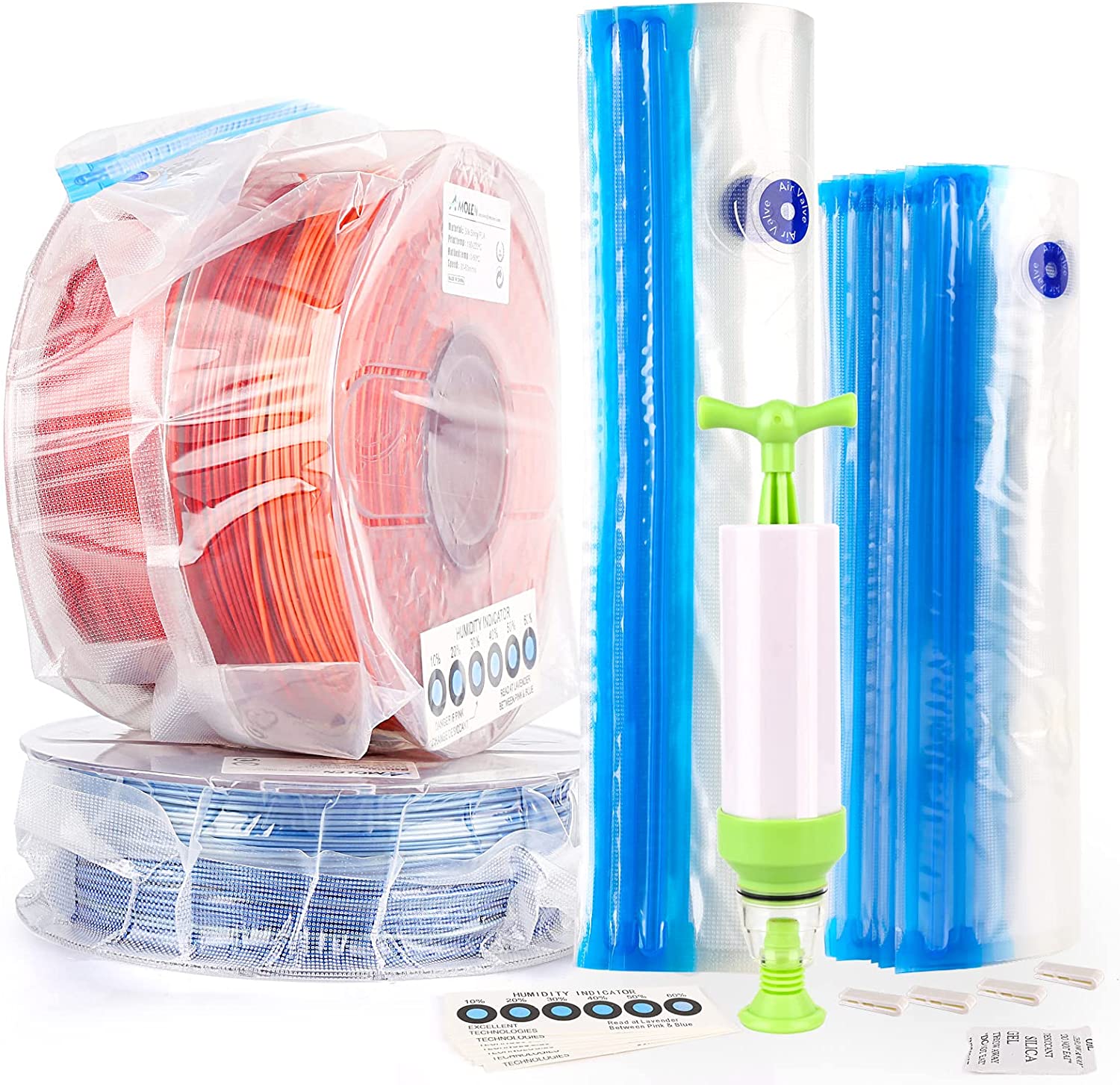 Plastic Vacuum Packing Bags, Food Bag, Sealing Mouth Vacuum Pump